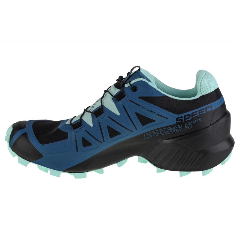 Scarpe da corsa Salomon Speedcross 5 Gtx 416127 blu 1