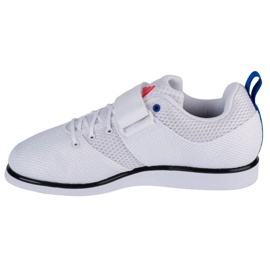 Scarpe da sollevamento pesi Adidas Powerlift 5 ID2474 bianco 1
