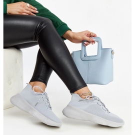 Scarpe da ginnastica sportive Roshni grigie grigio 1