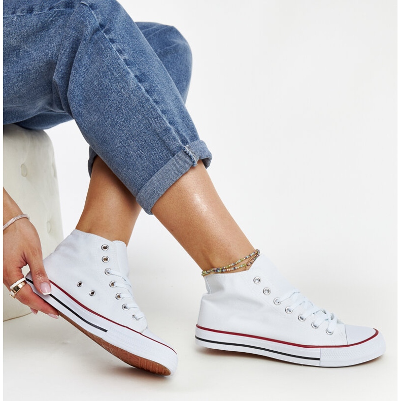 Sneakers alte Eliska bianche bianco 1