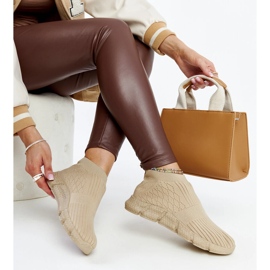 Sneakers sportive leggere beige scuro di Vaclav 1