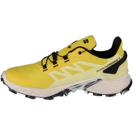 Scarpe da corsa Salomon Supercross 4 474611 giallo 1