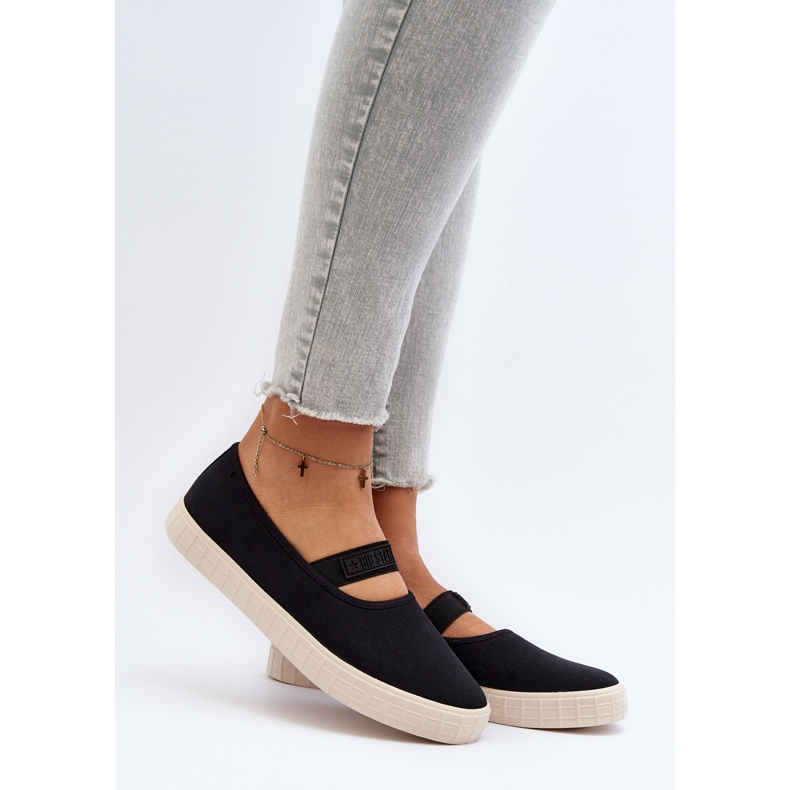 Scarpe da ginnastica da donna Big Star NN274603 Nere nero 2