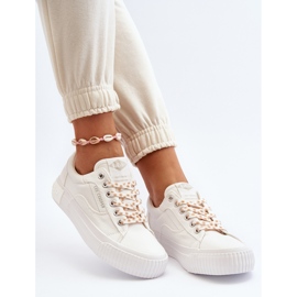 Sneakers da Donna Lee Cooper LCW-24-31-2170 Bianco 1
