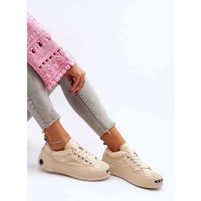 Sneakers da Donna GOE NN2N4060 Beige 1
