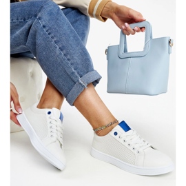 Sneakers bianche in ecopelle di Semret bianca 1