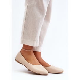 Ballerine da Donna in Ecopelle Beige Tindomiel 2