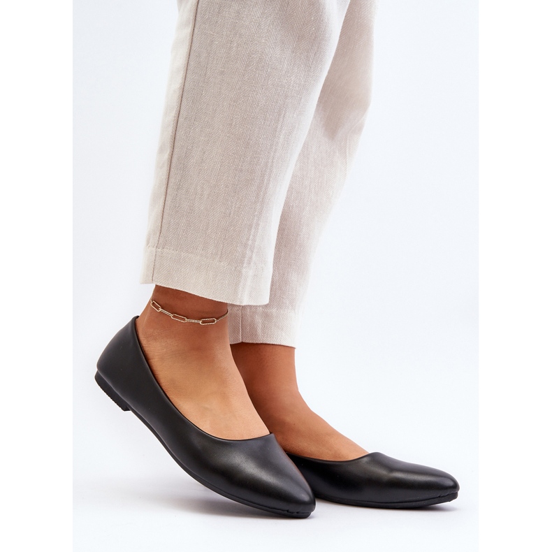 Ballerine da Donna in Ecopelle Nera Tindomiel nero 2