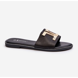 Seastar Infradito da donna con decorazione, Nero Ollavia 1