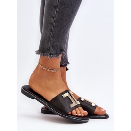Seastar Infradito da donna con decorazione, Nero Ollavia 2