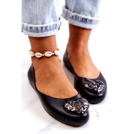 Ballerine da donna in gomma profumata ZAXY JJ285046 nere nero 3