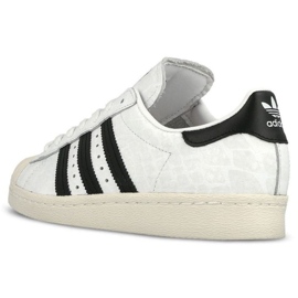 Scarpe Adidas Originals Superstar anni '80 S76416 bianco 1