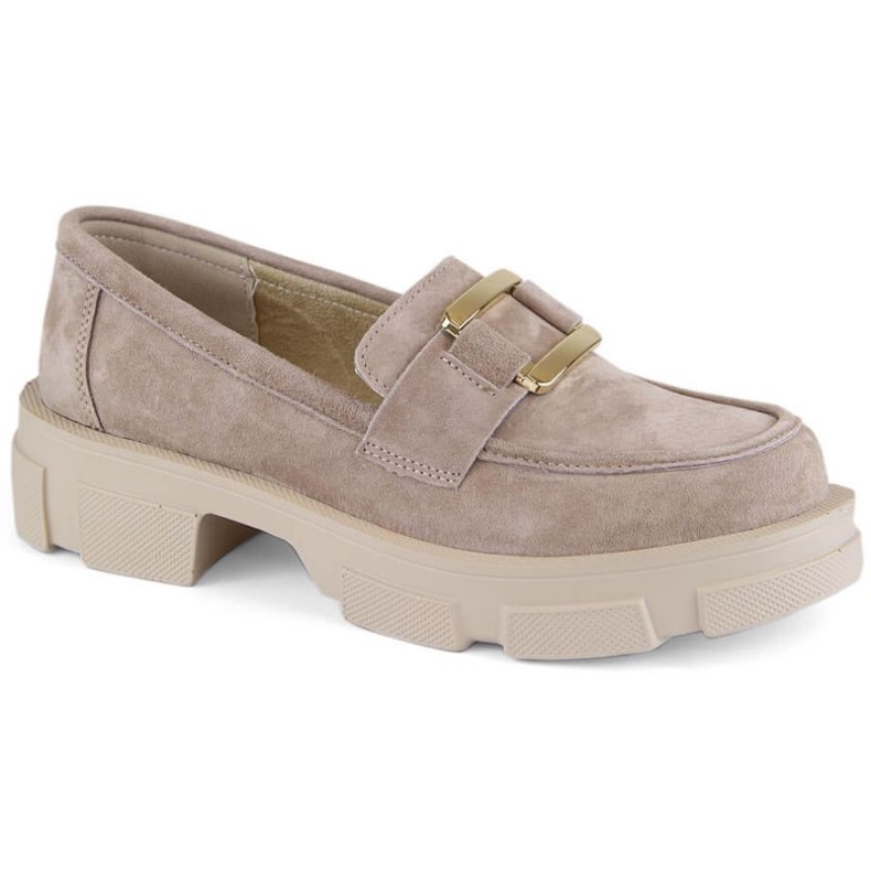 Filippo W PAW508A scarpe in camoscio beige 1