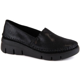 Filippo W PAW513A scarpe in pelle nera nero 1