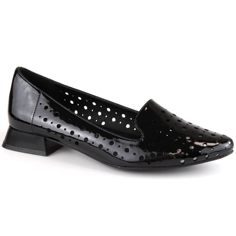 Scarpe in vernice M.Daszyński W SAN31A nero 1