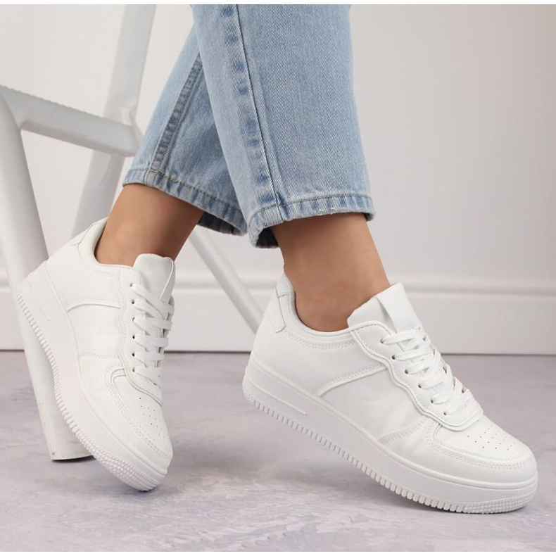 Scarpe sportive Potocki W WOL216A, bianche bianca 1