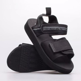 Sandali con velcro da donna Big Star LL274784 Neri nero 5