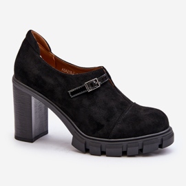Scarpe con Tacco Alto da Donna Nero Tauina 1