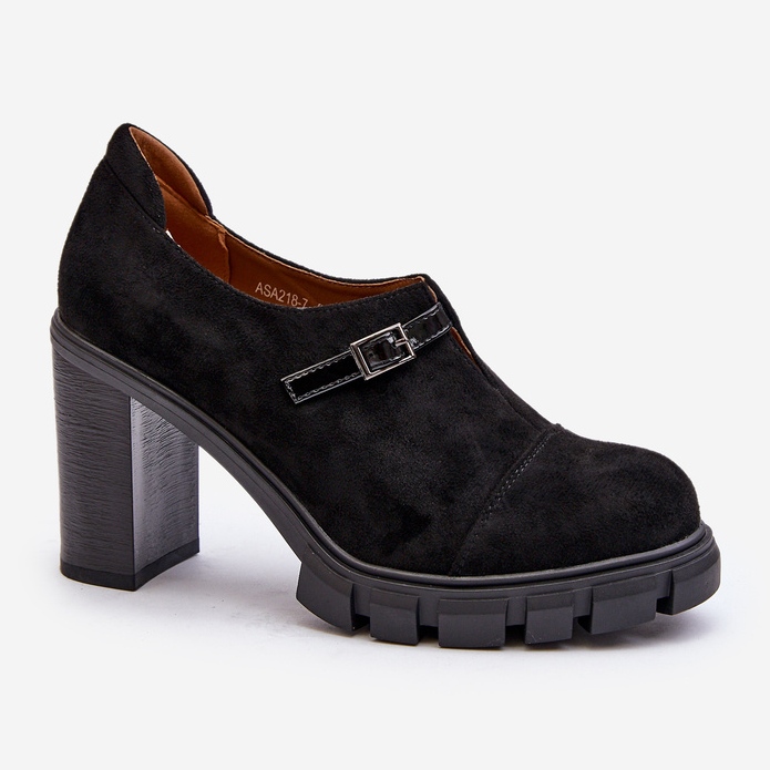 Scarpe con Tacco Alto da Donna Nero Tauina 1