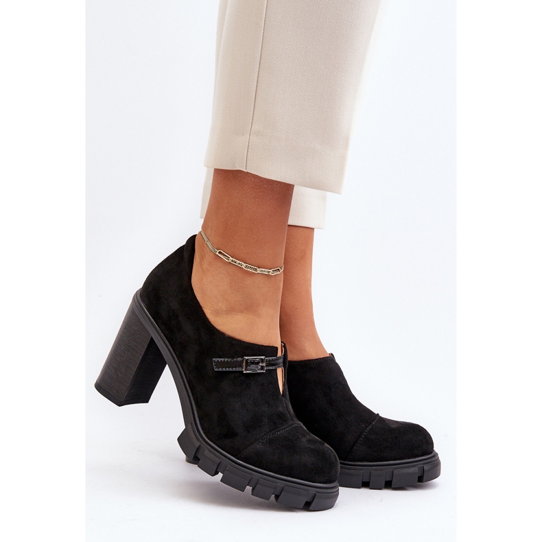 Scarpe con Tacco Alto da Donna Nero Tauina 2