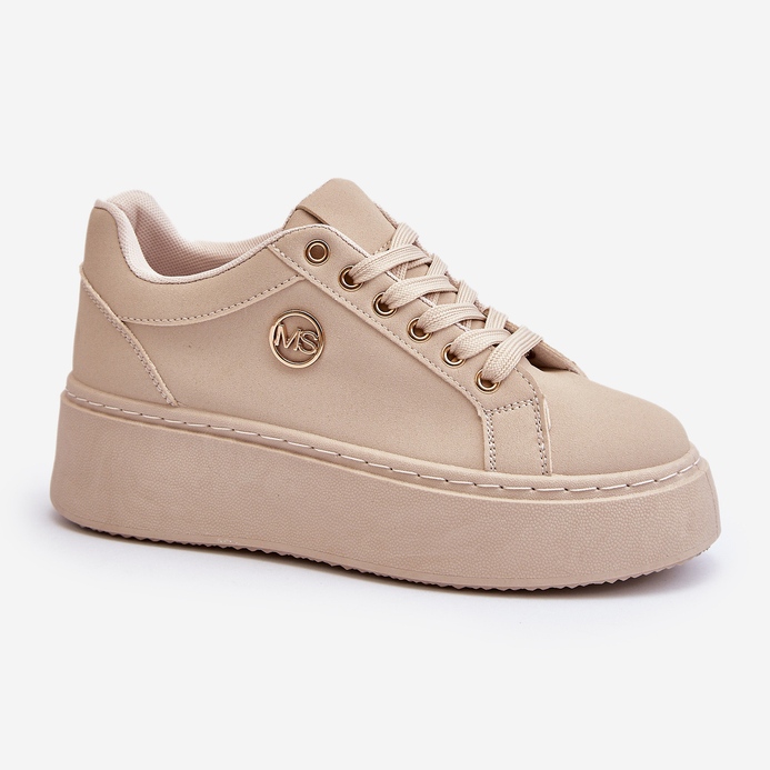 Sneakers Basse da Donna Beige Telirra 2