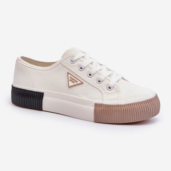 Sneakers Basse da Donna Enalae Bianco 1