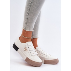 Sneakers Basse da Donna Enalae Bianco 2