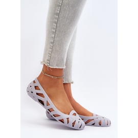 Ballerine in gomma da donna Grigie Salam grigio 2