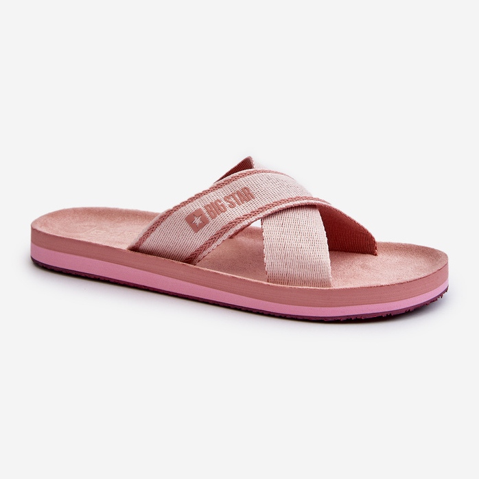 Infradito da donna Big Star NN274A058 Rosa 2