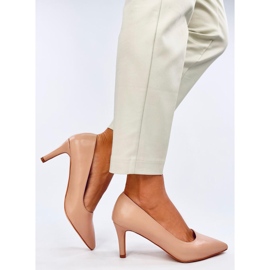 Décolleté con tacco basso Greave Nude beige 2