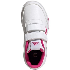 Scarpe Adidas Tensaur Sport Training Hook and Loop Jr GW6451 bianco 1
