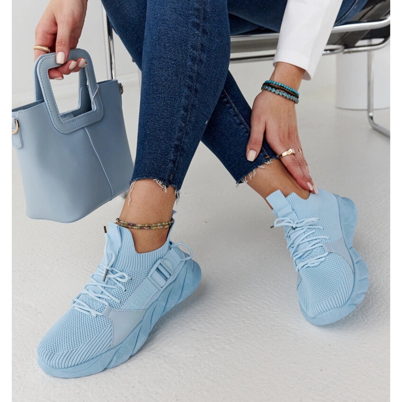 Sneakers sportive leggere blu di Faruz 1