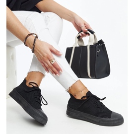 Sneakers sportive leggere nere di Senaida nero 1