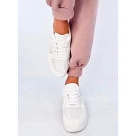 Sneakers leggere da donna Doleh White bianco 1
