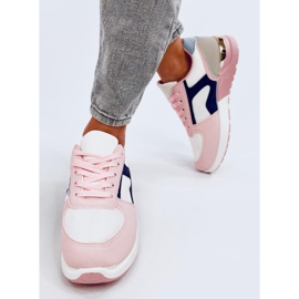 Sneakers leggere da donna Doleh MULTI-003 rosa 1