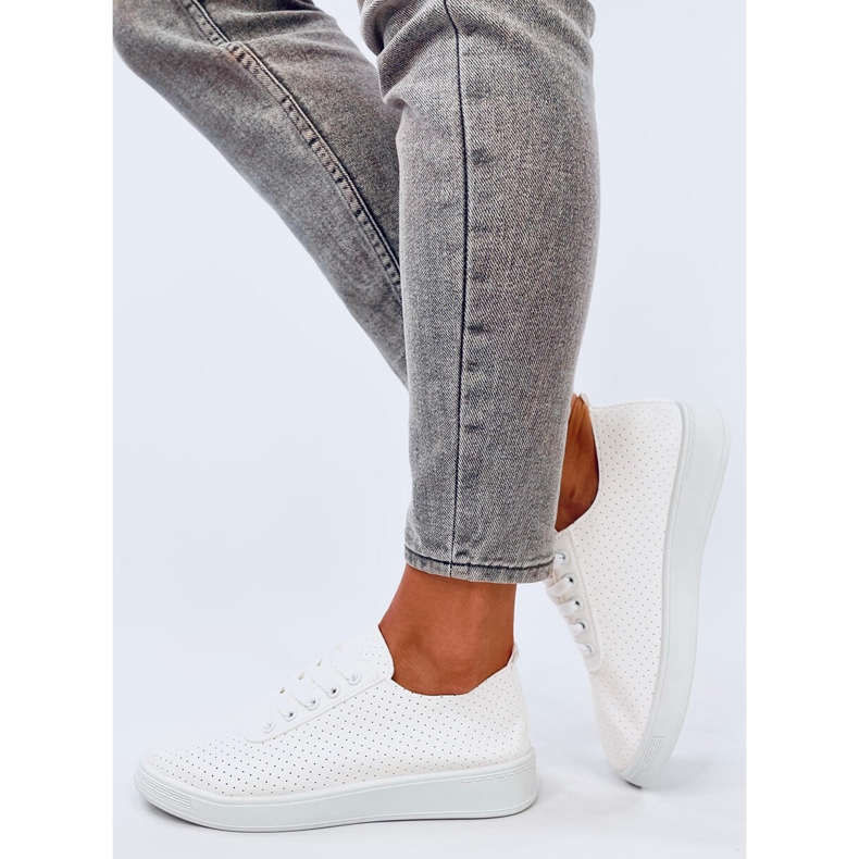 Hodges Sneakers bianche traforate bianca 2