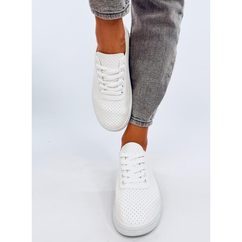 Hodges Sneakers bianche traforate bianco 1