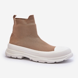 Stivaletti slip-on da donna, Marrone Ilanae 1