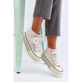Sneakers Platform da Donna Bianche Aineri bianco 1