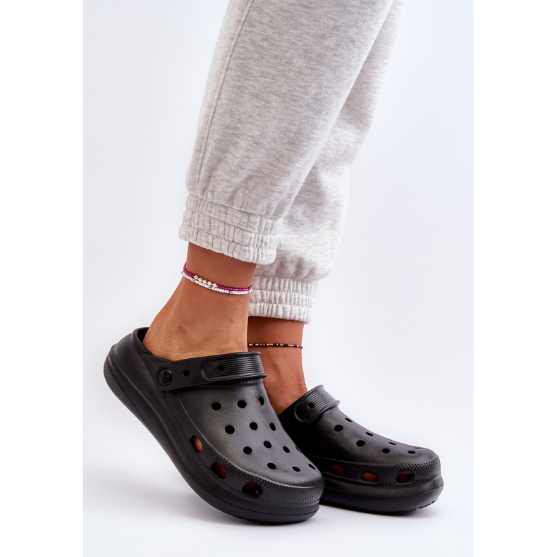 Infradito in schiuma Ilariana nera da donna nero 2