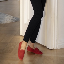 Marco Shoes Mocassini Vigo rosso 1