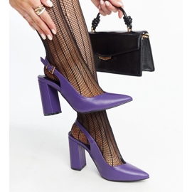 Décolleté open-toe Wechsler viola 1