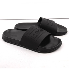 Infradito da spiaggia da piscina nere da uomo Big Star NN174649 nero 1
