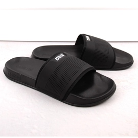 Infradito sportive nere da uomo Big Star NN174694 nero 1