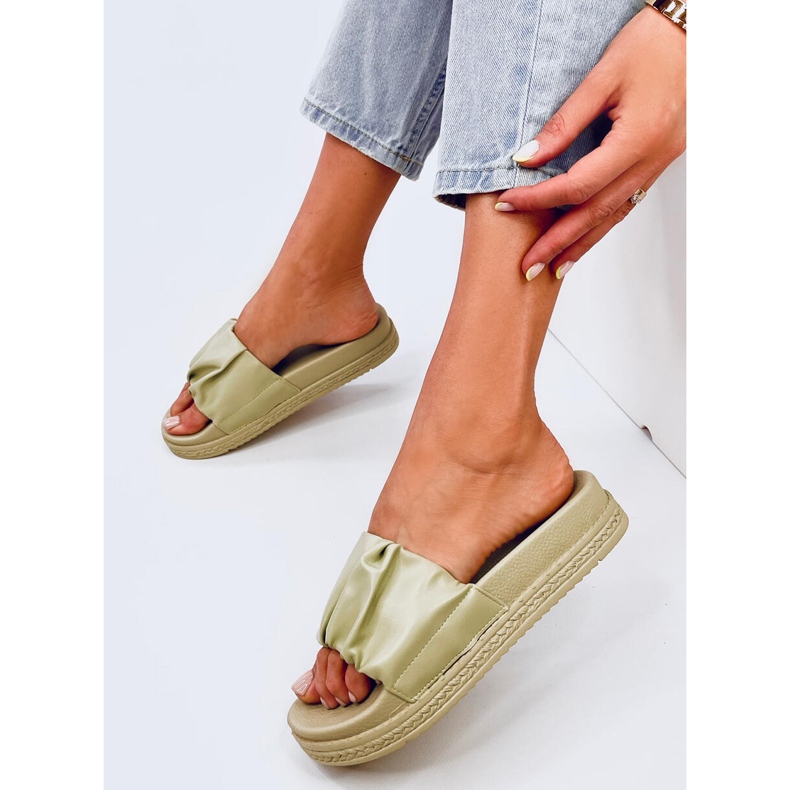 Ciabatte da donna Atissa Green verde 2