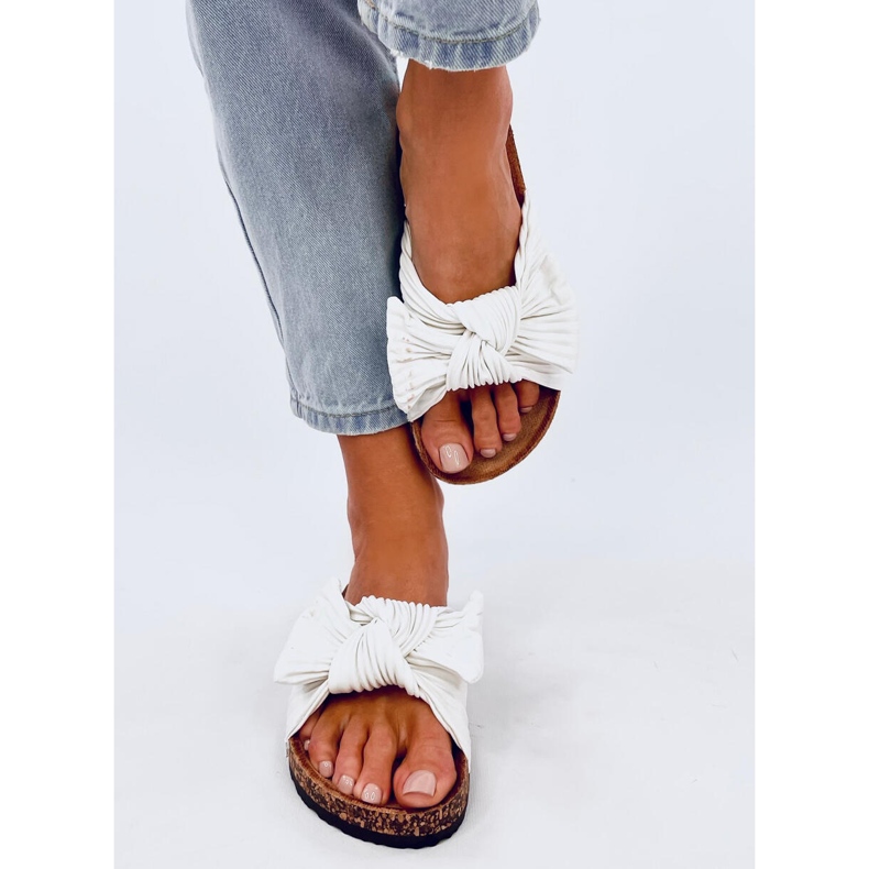 Ciabatte in sughero Moss White bianco 1