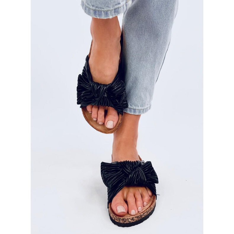 Ciabatte in sughero Moss Black nero 1