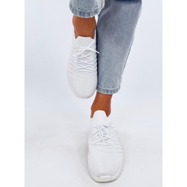 Scarpe sportive a calzino Sharpe bianche bianca 1