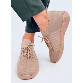 Scarpe sportive a calzino Sharpe Khaki beige 1