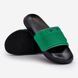 Infradito leggere da uomo Big Star NN174693 Verde 1